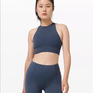 Lululemon Energy Bra High Neck Long Line Size 8